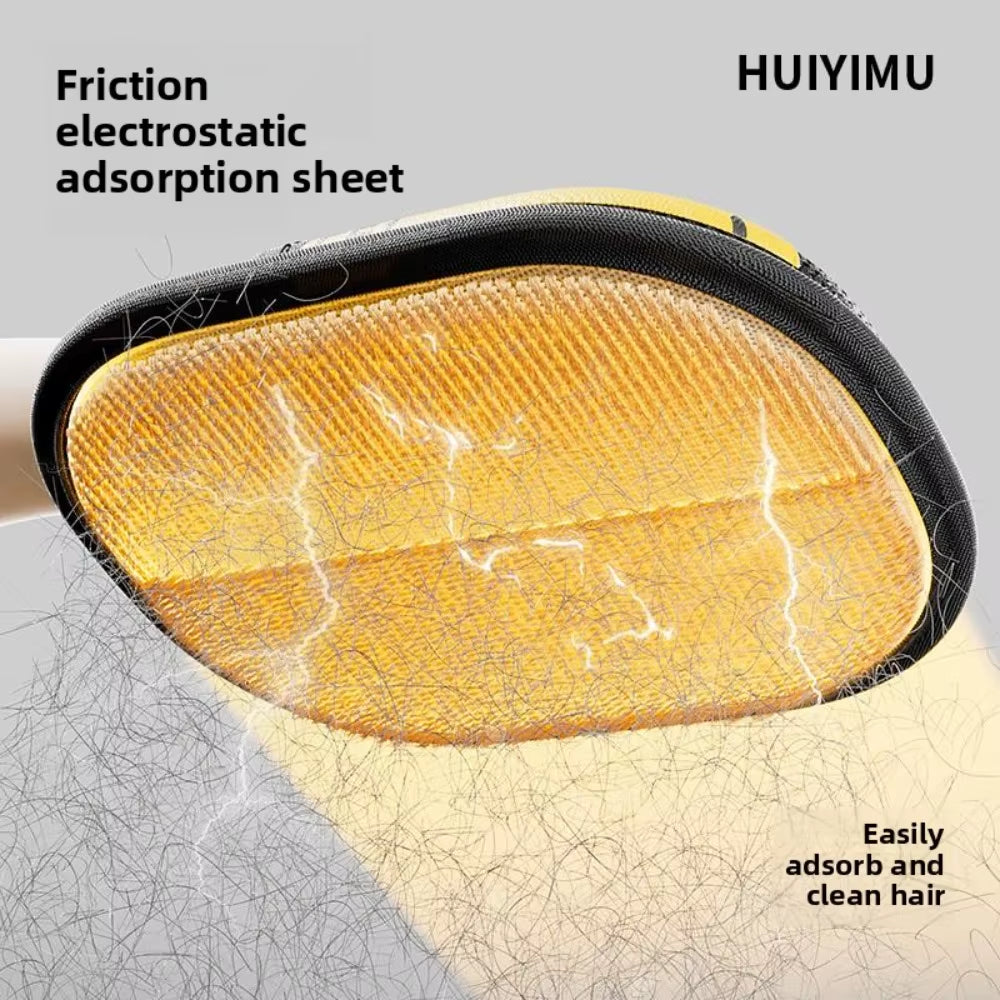 Cat Hair Cleaner Pet Gloves Household Hair Remover Cat Dog Hair Remover Brush Remover Hair Sticking Device Home Hair Scraper